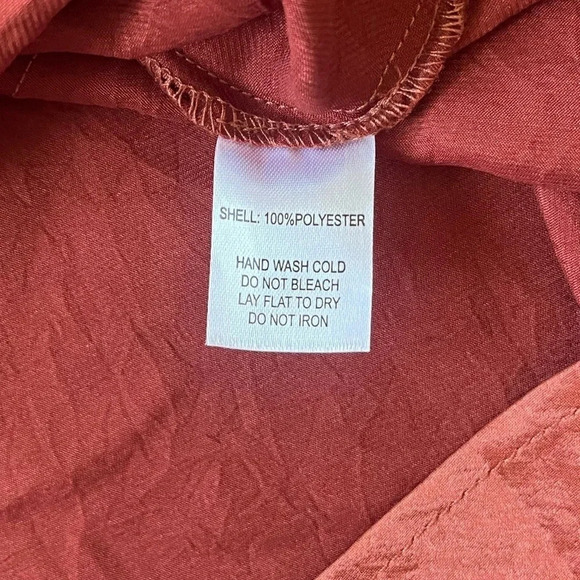 House of Harlow 1960 Rust Sleeveless Dress Women Size XS - Picture 7 of 7